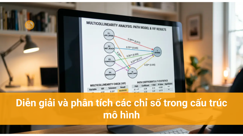 Hướng dẫn đánh giá mô hình cấu trúc trên SmartPLS 4 Diễn giải và phân tích các chỉ số trong cấu trúc mô hình