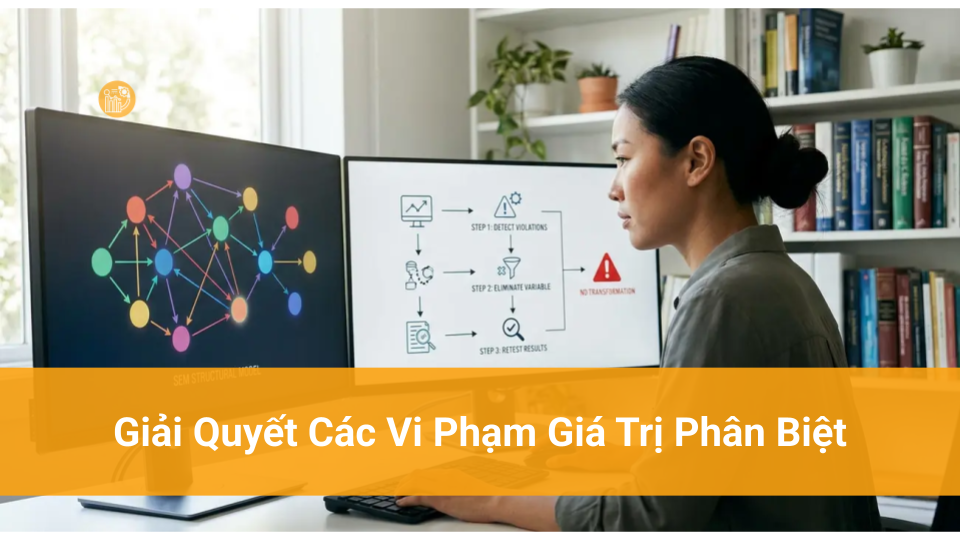 Bảng Cross-Loading: Đánh Giá Tính Phân Biệt Trên SmartPLS Giải Quyết Các Vi Phạm Giá Trị Phân Biệt