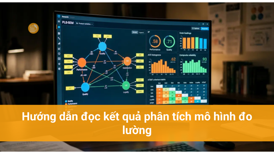 Hướng dẫn SmartPLS 4: Phân tích mô hình đo lường Hướng dẫn đọc kết quả phân tích mô hình đo lường