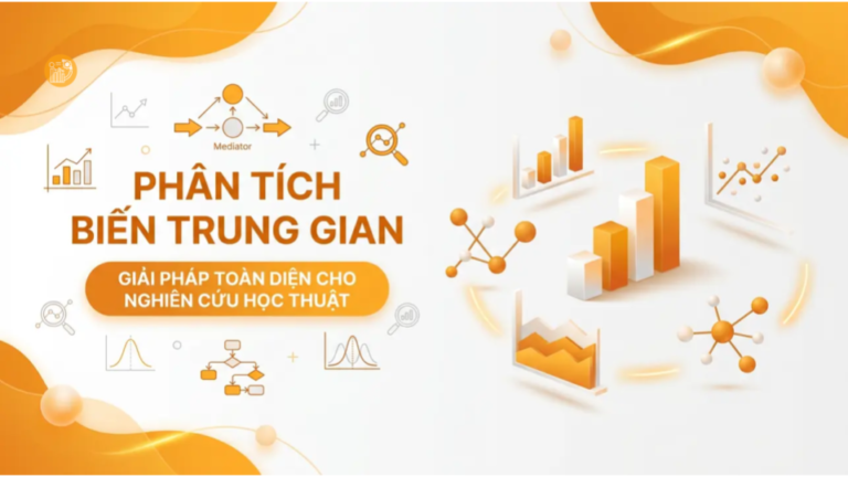 Hướng dẫn phân tích biến trung gian bằng SPSS và Sobel Test Hướng dẫn phân tích biến trung gian bằng SPSS và Sobel Test