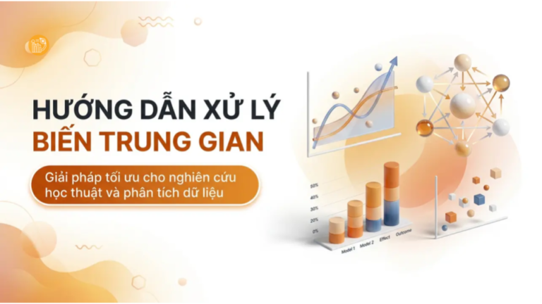 Hướng dẫn xử lý biến trung gian Mediator trong SmartPLS 4 Hướng dẫn xử lý biến trung gian Mediator trong SmartPLS 4