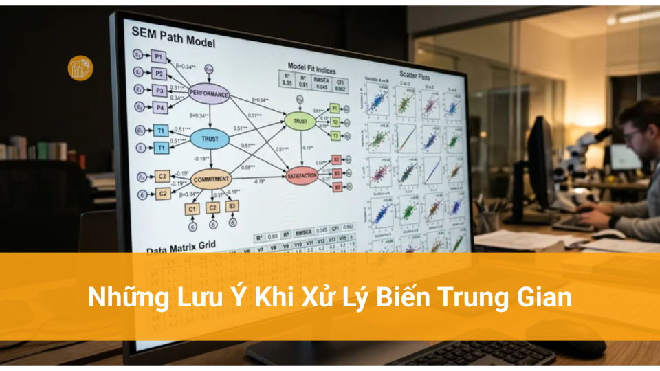 Hướng dẫn xử lý biến trung gian trên SmartPLS 3 Những Lưu Ý Khi Xử Lý Biến Trung Gian
