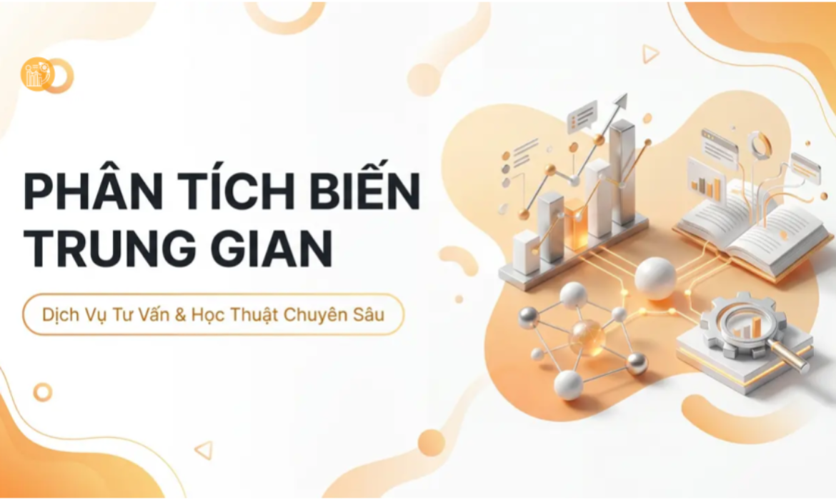 Hướng dẫn phân tích biến trung gian bằng AMOS cho nghiên cứu khoa học.