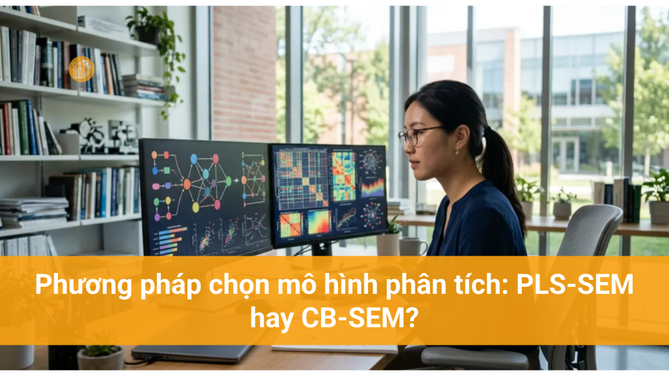 Hướng dẫn SmartPLS 4 cơ bản: Quy trình tạo vùng làm việc Phương pháp chọn mô hình phân tích: PLS-SEM hay CB-SEM?