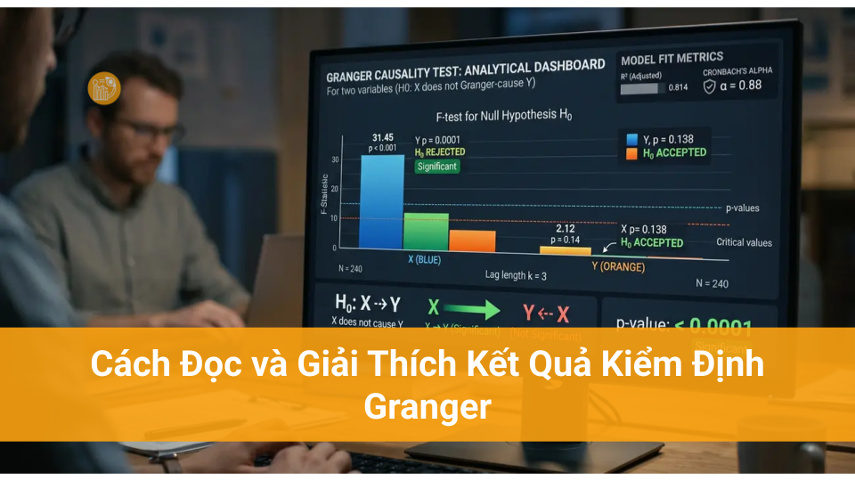 Kiểm định Granger trong Phân tích Dữ liệu Cách Đọc và Giải Thích Kết Quả Kiểm Định Granger