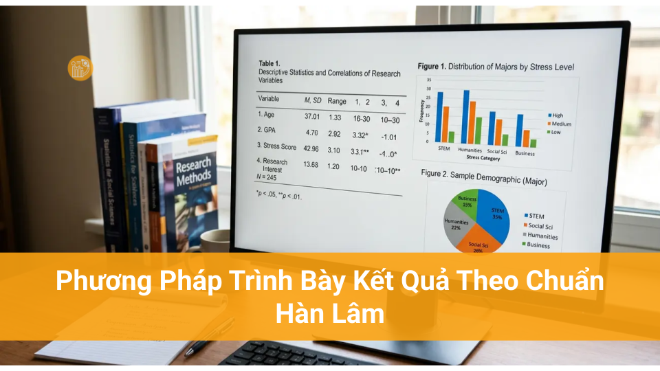 Hướng dẫn về bài báo khoa học và phân tích dữ liệu Phương Pháp Trình Bày Kết Quả Theo Chuẩn Hàn Lâm